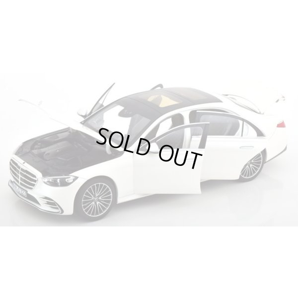 画像3: NOREV 1/18 Mercedes S-Class AMG-Line 2021 White Metallic