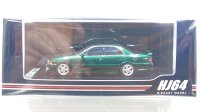Hobby Japan 1/64 Toyota Chaser Tourer V (JZX100) Early Version (1996) Dark Green Mica