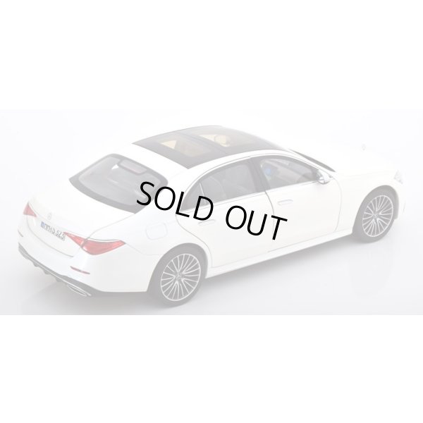 画像2: NOREV 1/18 Mercedes S-Class AMG-Line 2021 White Metallic