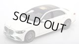 NOREV 1/18 Mercedes S-Class AMG-Line 2021 White Metallic