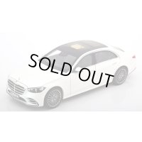 NOREV 1/18 Mercedes S-Class AMG-Line 2021 White Metallic