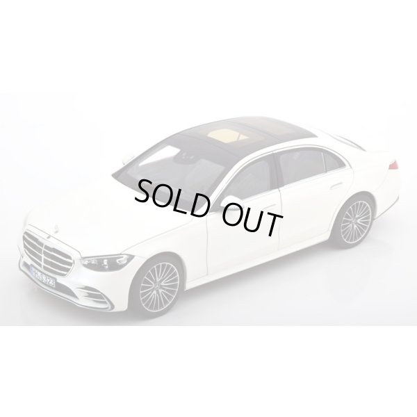 画像1: NOREV 1/18 Mercedes S-Class AMG-Line 2021 White Metallic