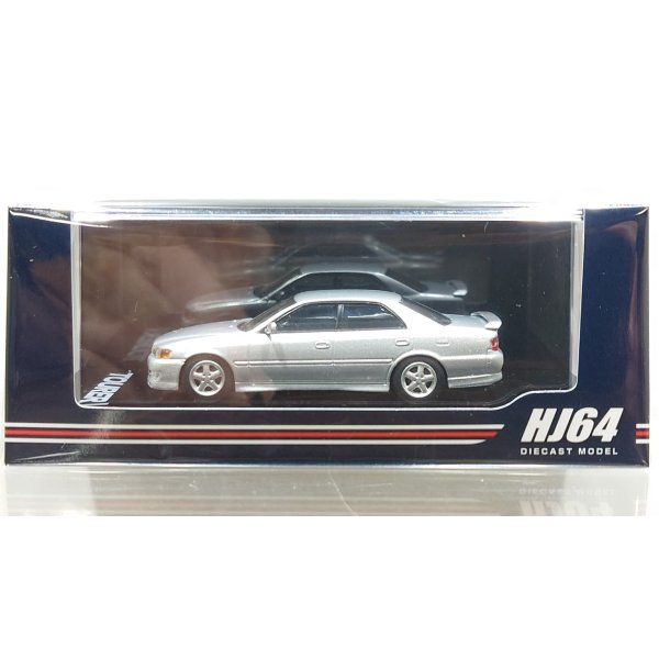 画像1: Hobby Japan 1/64 Toyota Chaser Tourer V (JZX100) Early Version (1996) Silver Metallic