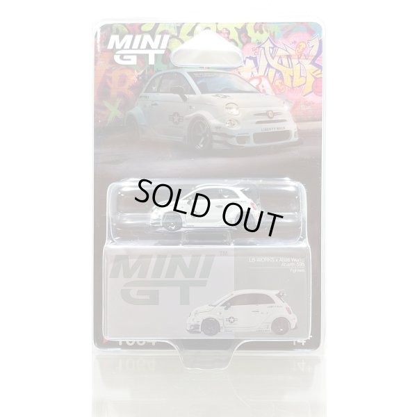 画像1: MINI GT 1/64 Abarth 595 LB-WORKS x Abarth Works Fighters (LHD) [Blister Packaging]