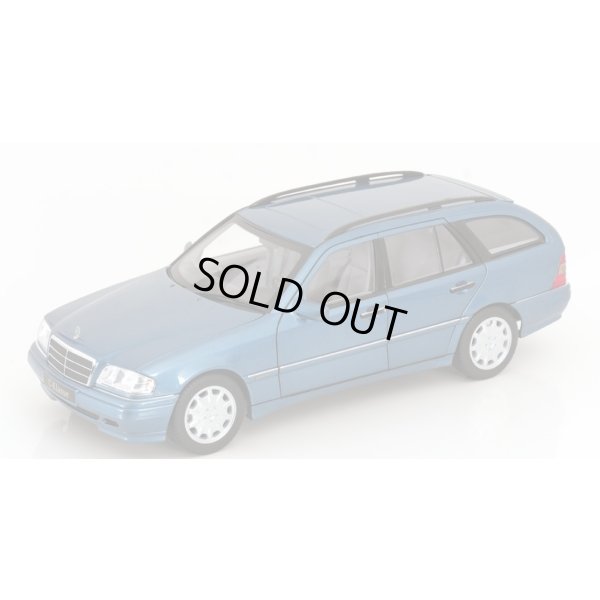 画像1: NOREV 1/18 Mercedes C-Klasse W202 Estate 1997 Turquoise Metallic