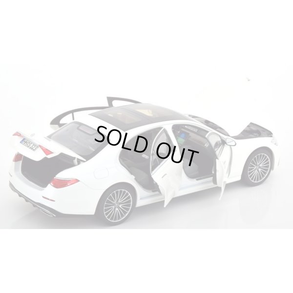 画像4: NOREV 1/18 Mercedes S-Class AMG-Line 2021 White Metallic