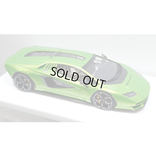 画像11: EIDOLON 1/43 Lamborghini Countach LPI 800-4 2022 Giallo Verde Pearl Limited 35 pcs.