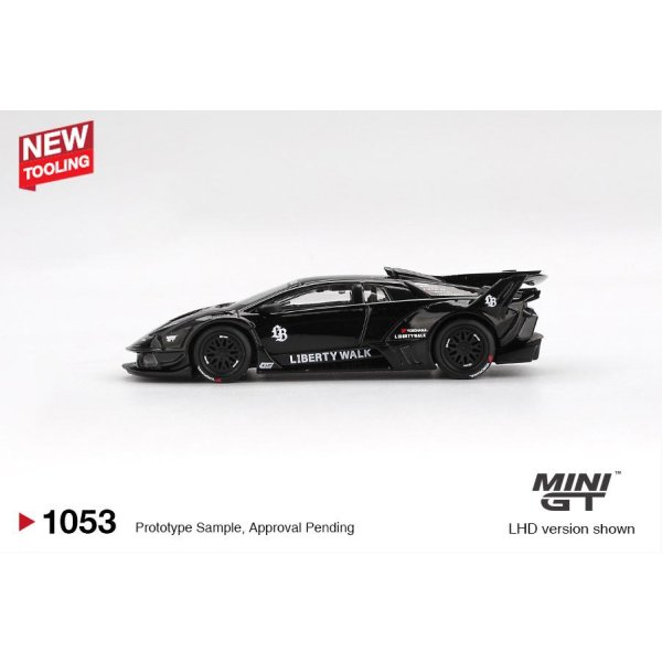 画像4: MINI GT 1/64 Lamborghini Murcielago GT Evo Black (LHD) by LB-Silhouette Works [Blister Pack]