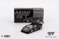 MINI GT 1/64 Lamborghini Countach LB-WORKS Black (LHD)