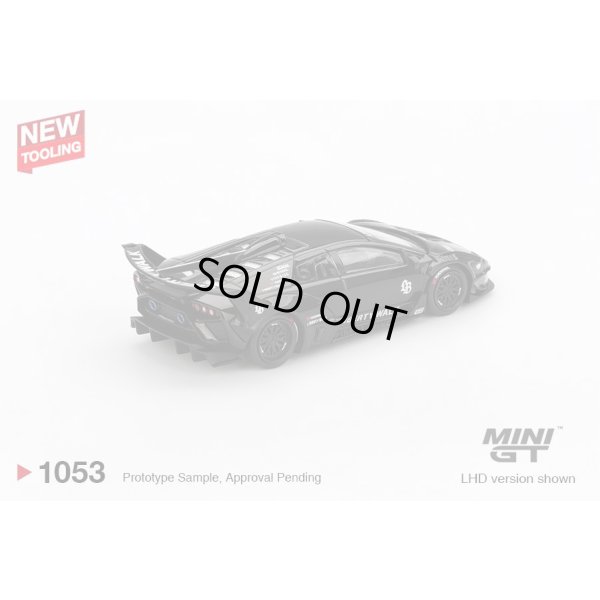 画像3: MINI GT 1/64 Lamborghini LB-Silhouette Works Murcielago GT Evo Black (LHD)