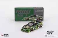 MINI GT 1/64 Nissan Silvia (S15) LB-Super Silhouette V2 2024 Formula Drift Japan #555 Y. Faust (RHD)