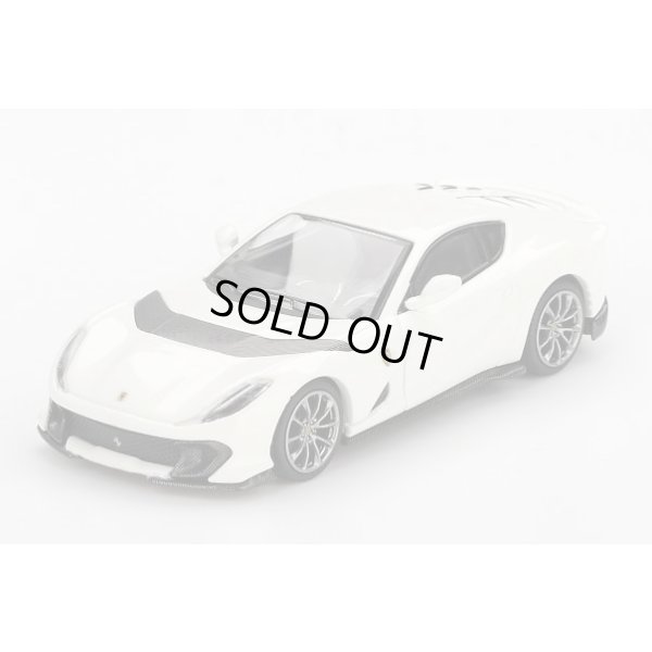 画像1: BBR 1/64 Ferrari 812 Competition Bianco Avus