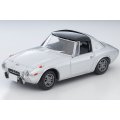 TOMYTEC 1/64 Limited Vintage Toyota Sports 800 with Custom Wheels (Silver) 1969