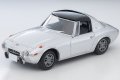 TOMYTEC 1/64 Limited Vintage Toyota Sports 800 with Custom Wheels (Silver) 1969