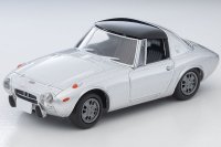 TOMYTEC 1/64 Limited Vintage Toyota Sports 800 with Custom Wheels (Silver) 1969