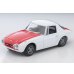 画像1: TOMYTEC 1/64 Limited Vintage Toyota Sports 800 Custom Color (White/Red) 1965 (1)