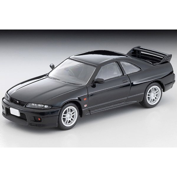 画像1: TOMYTEC 1/64 Limited Vintage NEO Nissan Skyline GT-R V-spec (Black) 1995