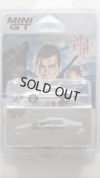 MINI GT 1/64 Lotus Esprit Turbo White "007 For Your Eyes Only" (1981) Japan Exclusive Package