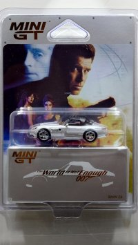 MINI GT 1/64 BMW Z8 "007 The World Is Not Enough" English Version Package