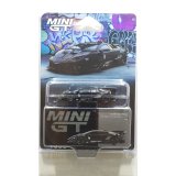MINI GT 1/64 Lamborghini Murcielago GT Evo Black (LHD) by LB-Silhouette Works [Blister Pack]