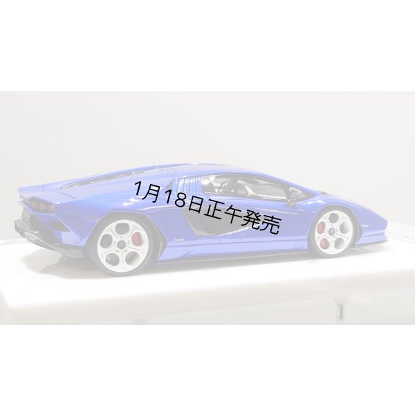 画像8: EIDOLON 1/43 Lamborghini Countach LPI 800-4 2022 Lobellia Blue Limited 32 pcs.