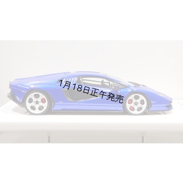 画像7: EIDOLON 1/43 Lamborghini Countach LPI 800-4 2022 Lobellia Blue Limited 32 pcs.