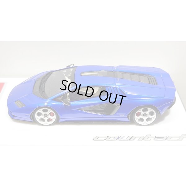 画像4: EIDOLON 1/43 Lamborghini Countach LPI 800-4 2022 Lobellia Blue Limited 32 pcs.