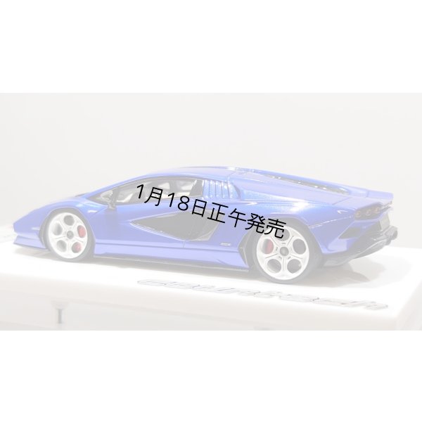 画像4: EIDOLON 1/43 Lamborghini Countach LPI 800-4 2022 Lobellia Blue Limited 32 pcs.