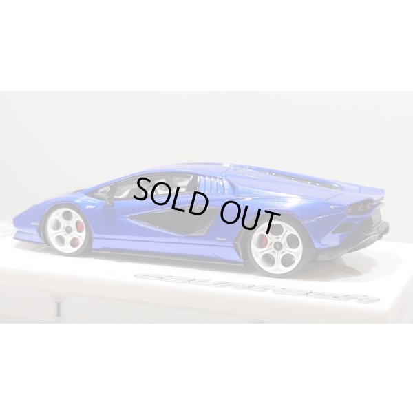 画像3: EIDOLON 1/43 Lamborghini Countach LPI 800-4 2022 Lobellia Blue Limited 32 pcs.