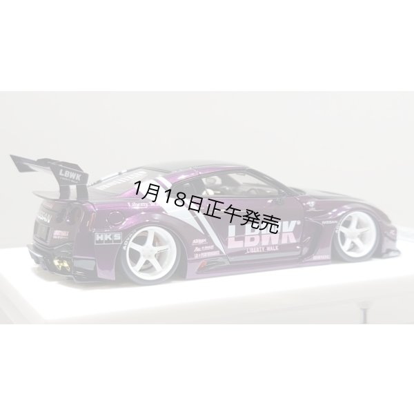 画像8: EIDOLON 1/43 LB Silhouette WORKS GT 35GT-RR (GT Wing Version) Alba Cielo Limited 32 pcs.