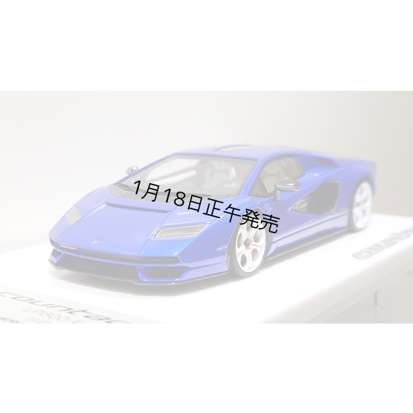画像10: EIDOLON 1/43 Lamborghini Countach LPI 800-4 2022 Lobellia Blue Limited 32 pcs.
