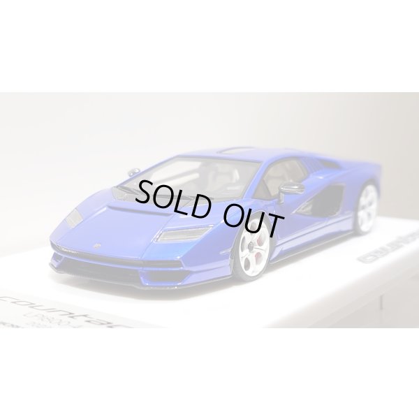画像9: EIDOLON 1/43 Lamborghini Countach LPI 800-4 2022 Lobellia Blue Limited 32 pcs.