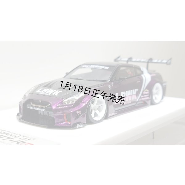 画像10: EIDOLON 1/43 LB Silhouette WORKS GT 35GT-RR (GT Wing Version) Alba Cielo Limited 32 pcs.