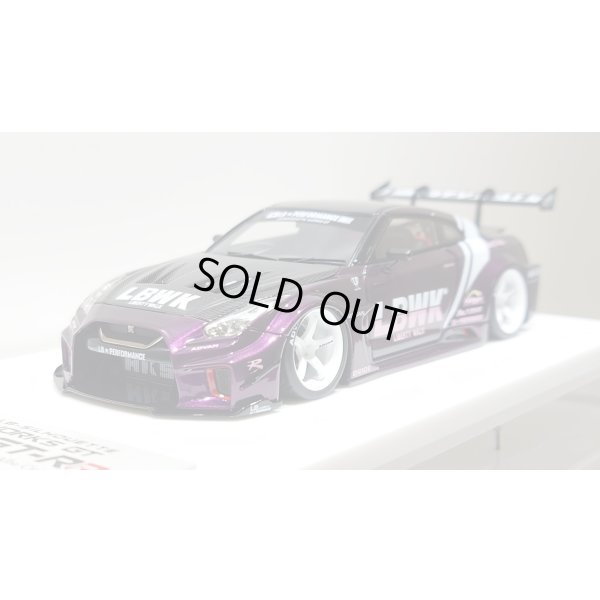 画像9: EIDOLON 1/43 LB Silhouette WORKS GT 35GT-RR (GT Wing Version) Alba Cielo Limited 32 pcs.