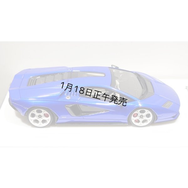 画像9: EIDOLON 1/43 Lamborghini Countach LPI 800-4 2022 Lobellia Blue Limited 32 pcs.