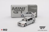MINI GT 1/64 Mercedes-Benz 190E 2.5-16 Evolution II Astral Silver (LHD)