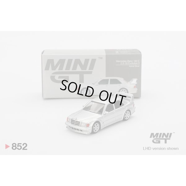 画像1: MINI GT 1/64 Mercedes-Benz 190E 2.5-16 Evolution II Astral Silver (LHD)