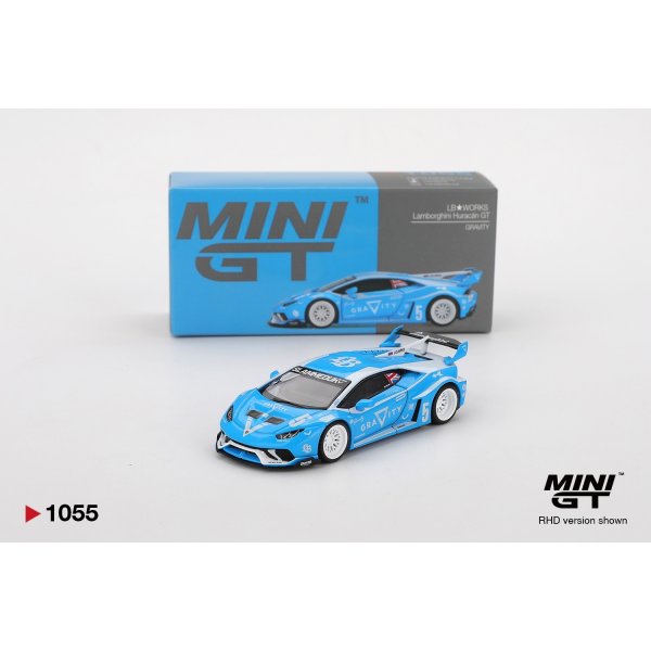 画像1: MINI GT 1/64 Lamborghini Huracan LB★WORKS GT GRAVITY (RHD)
