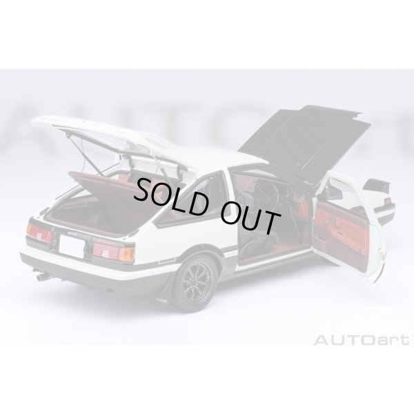画像18: AUTOart 1/18 Toyota Sprinter Trueno (AE86) "Initial D" "Project D" Final Version (30th Anniversary)