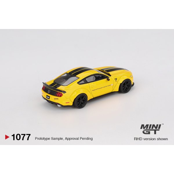 画像3: MINI GT 1/64 LB★WORKS Ford Mustang Triple Yellow (RHD)