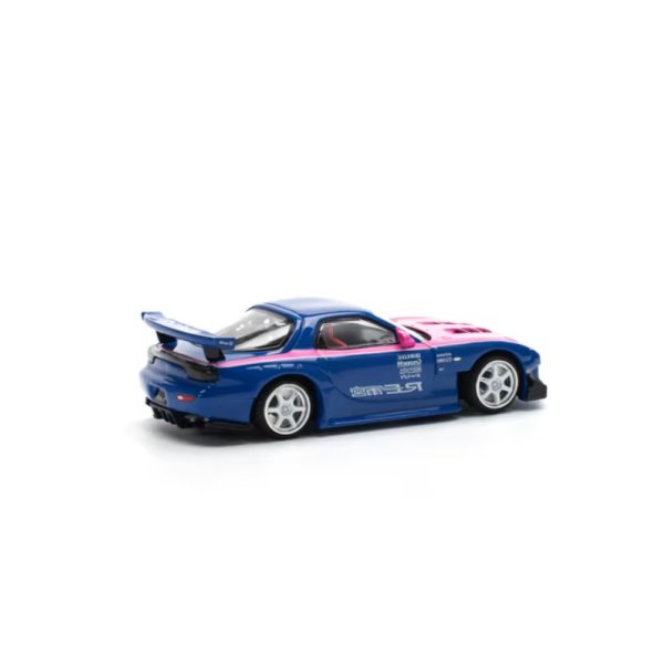 画像4: POP RACE 1/64 Mazda RX-7 RE Amemiya Blue Pink