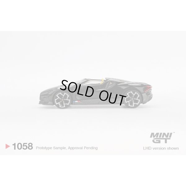画像4: MINI GT 1/64 Bugatti W16 Mistral Black (LHD)