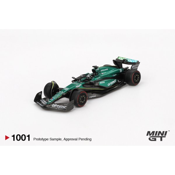 画像2: MINI GT 1/64 Aston Martin AMR24 F1 2024 #18 Bahrain GP Lance Stroll