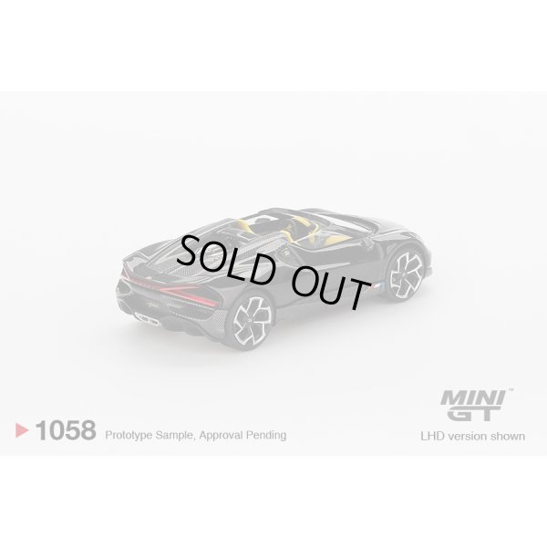 画像3: MINI GT 1/64 Bugatti W16 Mistral Black (LHD)
