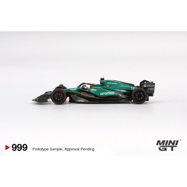 画像4: MINI GT 1/64 Aston Martin AMR24 F1 2024 Bahrain GP #14 F. Alonso