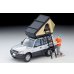 画像1: TOMYTEC 1/64 Limited Vintage NEO Toyota RAV4J V (Silver) with Tent and Figure (1)