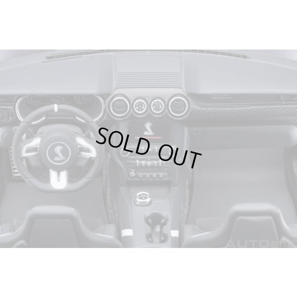 画像14: AUTOart 1/18 Ford Mustang Shelby GT500 (Silver with Black Stripes)