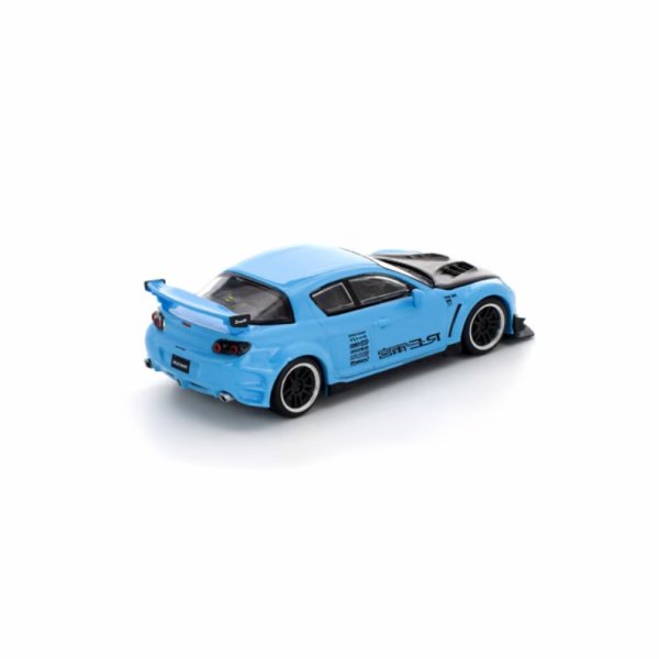 画像2: POP RACE 1/64 Mazda RX-8 RE Amemiya Light Blue