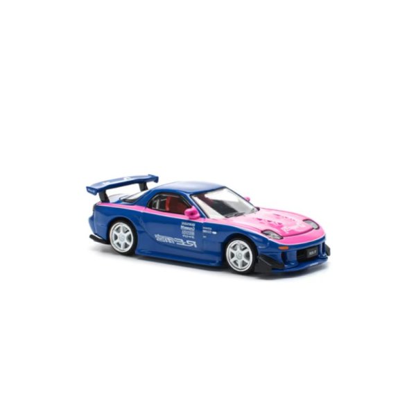 画像6: POP RACE 1/64 Mazda RX-7 RE Amemiya Blue Pink