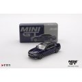 MINI GT 1/64 BMW i7 xDrive60 Tanzanite Blue Metallic (LHD)